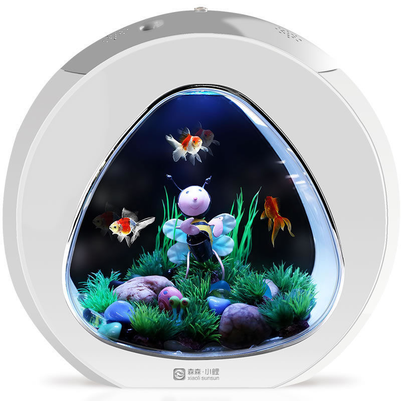 3G Acrylic Desktop Aquarium with LED for Betta Fish